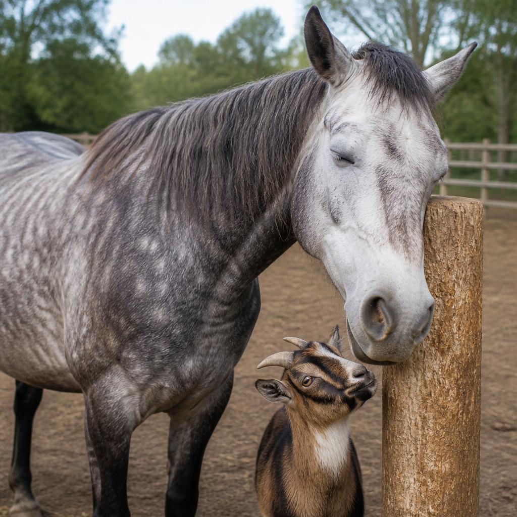 Biscuit, 14-year-old dapple gray gelding