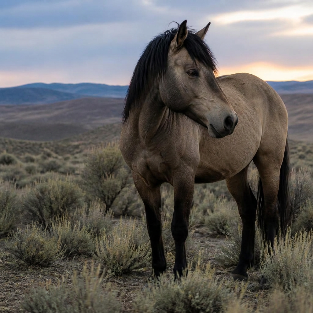 Canyon, 8-year-old grulla gelding