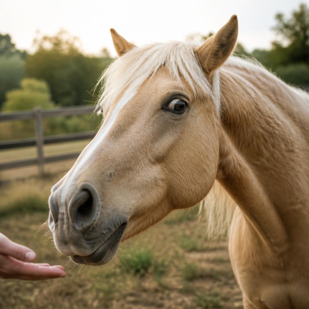 Comet, 5-year-old palomino mare
